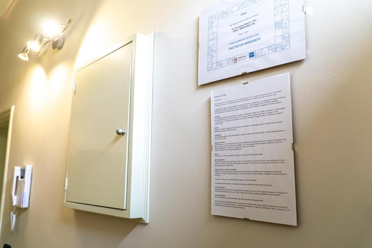A Casa di Nonna Ada Apartment Manduria Bagian luar foto